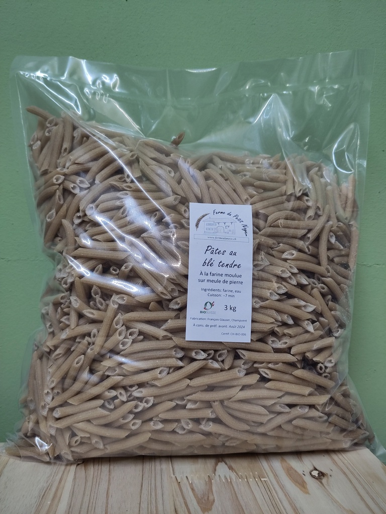 Pâtes au blé tendre "Plumettes" - 3 kg