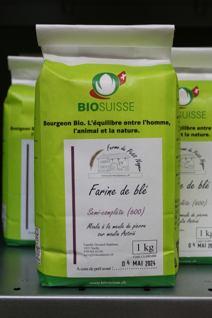 Farine de blé semi-complète - 1 kg