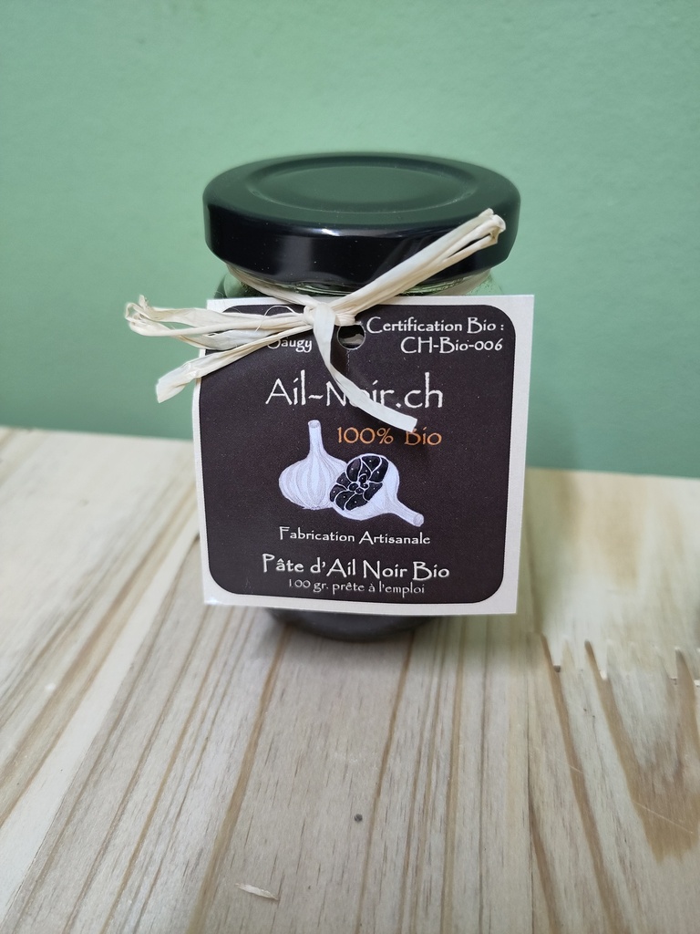 Ail noir Pâte d'ail noir bio 100 gr