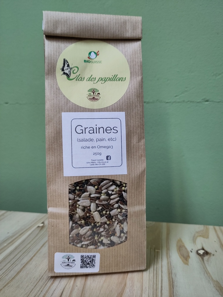 Mélange de graines - 250 gr