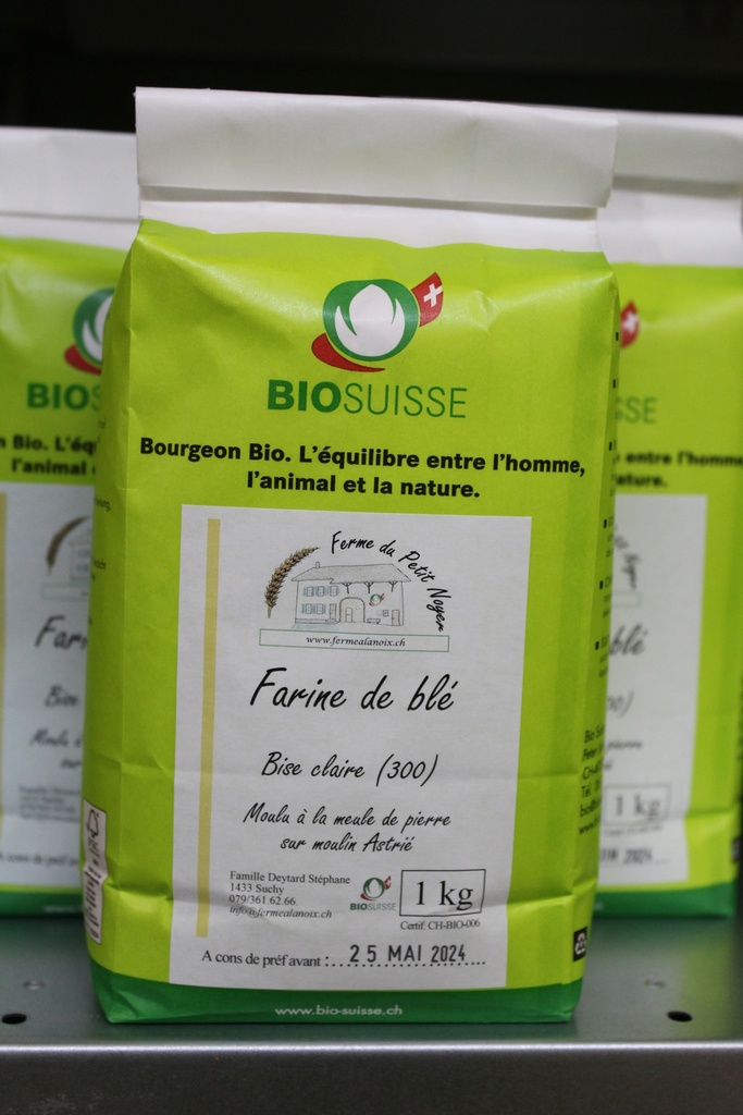 Farine de blé bise claire - 1 kg