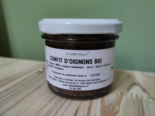 Confit d'oignons 100 gr