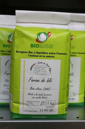 [BB1] Farine de blé bise claire - 1 kg